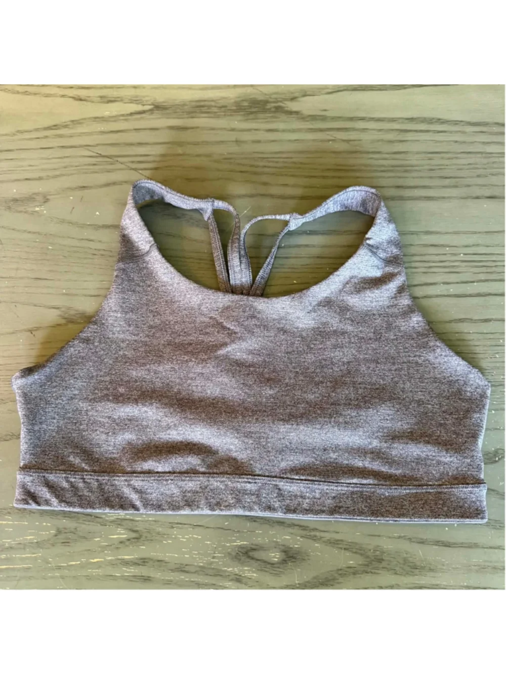 Old Navy Active Sports Bra Wireless Strappy Size XL Grey